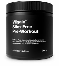 Vilgain Pre-Workout bez stimulantů 2.0 jahoda/limetka