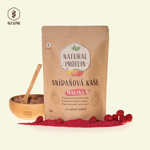 Snídaňová kaše - Malina VELIKOST 60 G