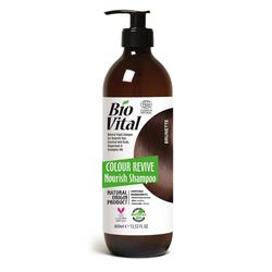 Šampon na hnědé vlasy "Nourish" BioVital DeBa 400 ml