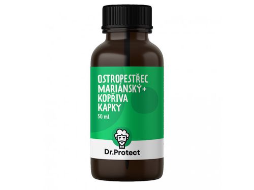 Dr.Protect Ostropestřec Mariánský a Kopřiva kapky 50 ml