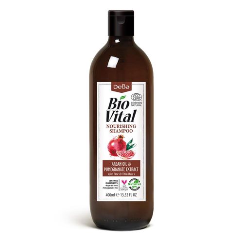 Vyživující šampon s arganovým olejem BioVital DeBa 400 ml