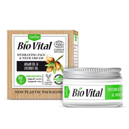 Hydratační krém na obličej a krk 35+ BioVital DeBa 50 ml