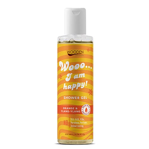 Sprchový gel: I am happy WoodenSpoon 200 ml