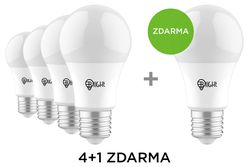 4+1 zdarma: Chytrá žárovka Blight LED, závit E27, 11W, WiFi, APP, stmívatelná, barevná
