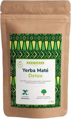 Votamax BrainMax Pure Organic Yerba Maté - Detox, 1000 g