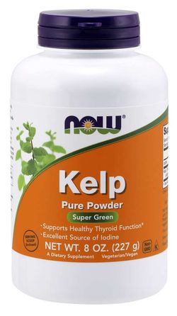 NOW® Foods NOW Kelp s přírodním jódem, prášek, 227g