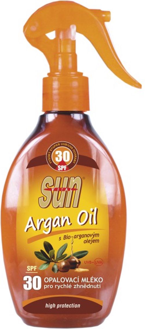 Opalovací olej s bio arganovým olejem SPF 30 SUN VITAL
