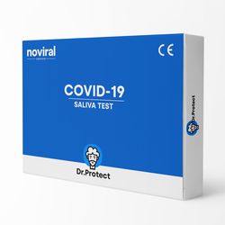 Certifikovaný švédský test Dr.Protect Noviral COVID-19 Saliva Ag Test ze slin se specificitou 99,33% - 5 ks