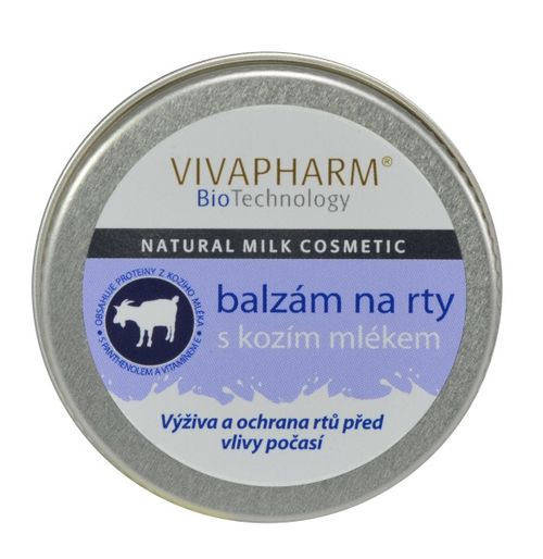 Balzám na rty s kozím mlékem VIVAPHARM