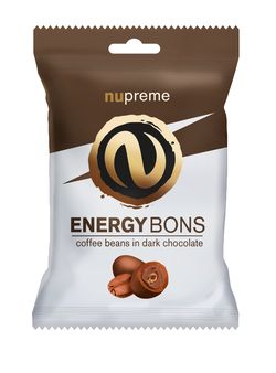 Energy Bons tmavá čokoláda 70g NUPREME