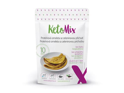 KetoMix Proteinová omeleta se zeleninovou příchutí (10 porcí ) 320 g