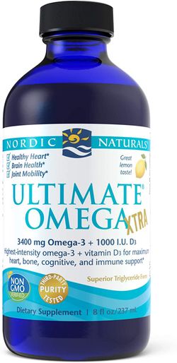 Nordic Naturals Ultimate Omega, 3400 mg, Citron, 237 ml