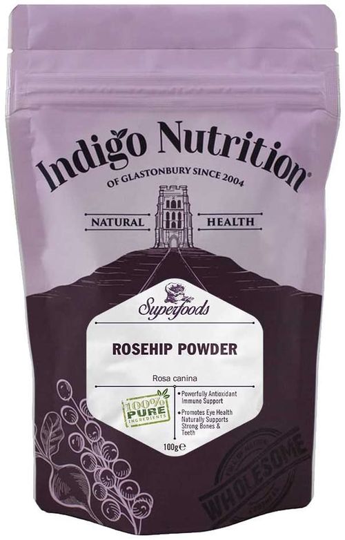 Indigo Herbs Roseship Powder v prášku (Rosa canina), 100 g