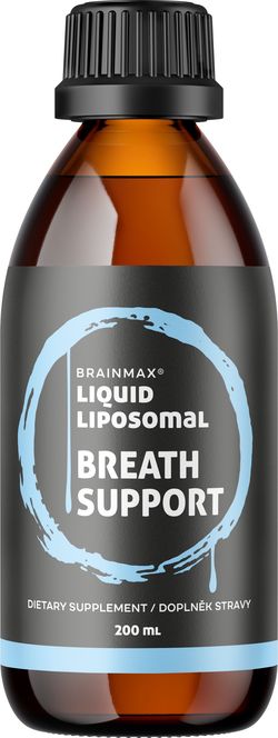 BrainMax Lipozomální komplex pro podporu dýchacích cest, 200 ml