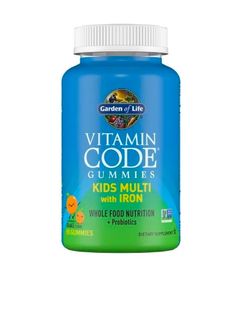 Vitamin Code Kids Multi with Iron (multivitamín pro děti, pomeranč) - 90 medvídků