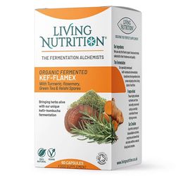 Living Nutrition | Fermentovaná směs bylin - KEF-Flamex  - 60 kapslí