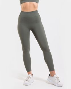 Vilgain Seamless Ribbed Leggings XS/S moss