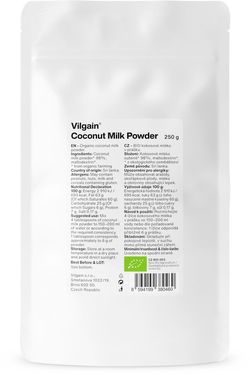 Vilgain Kokosové mléko v prášku BIO 250 g
