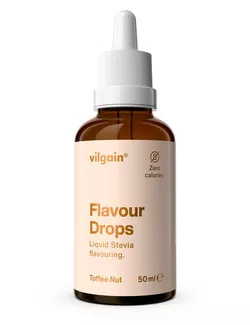 Vilgain Flavour Drops – Karamelový ořech 50 g