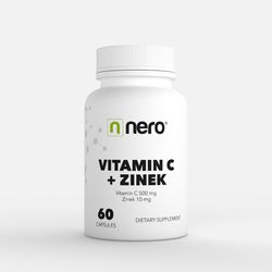 NERO | Vitamín C + Zinek 60 kapslí