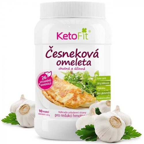 Proteinová omeleta česneková 320 g, 10 porcí