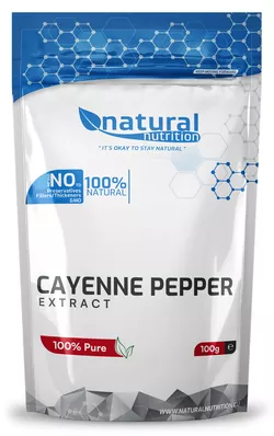 Cayenne pepper extract - Paprika roční extrakt (1% kapsaicin)