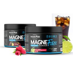 MagneForce Drink - Magnesium chelát + B6 300g Lime and Raspberry