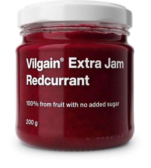 Vilgain Extra džem červený rybíz bez přidaného cukru 200 g