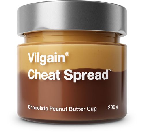 Vilgain Cheat Spread čokoládový košíček plněný arašídovým krémem 200 g