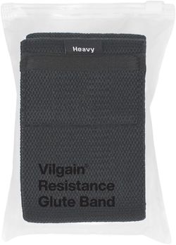 Vilgain Textilní odporová guma 1 ks jet black silný odpor