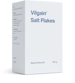 Vilgain Vločková sůl mořská sůl vločky 125 g