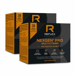 Reflex Nexgen® PRO Multivitamín + Digestive Enzymes, 120 kapslí 1+1 ZDARMA!