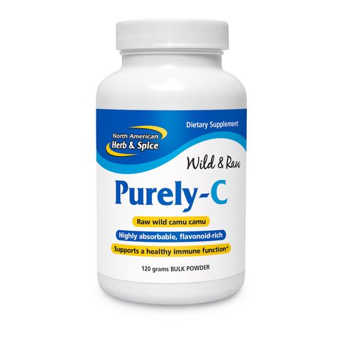 North American Herb & Spice |Wholefood vitamín C v prášku - Purely-C - 120 g