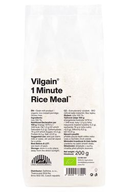 Vilgain Minutová rýžová kaše BIO 200 g