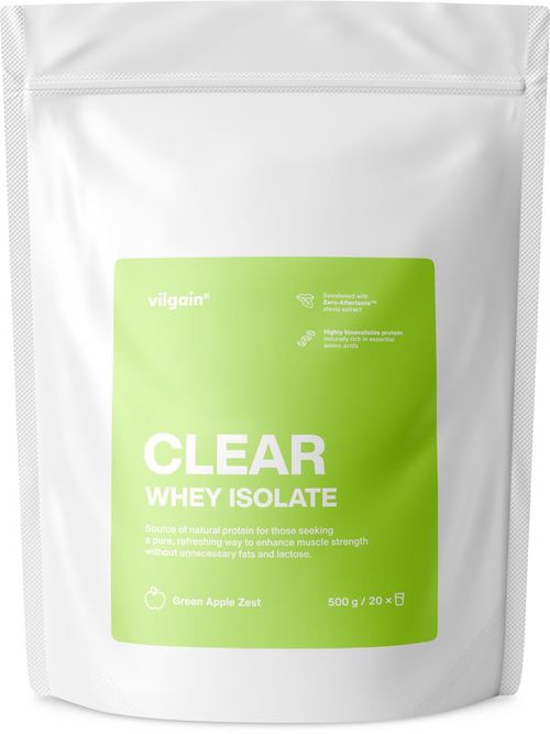 Vilgain Clear Whey Isolate Green apple zest 500 g