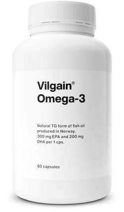 Vilgain Omega-3 60 kapslí