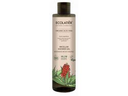 Ecolatiér - Micelární sprchový gel, intenzivní hydratace, aloe vera, 350 ml