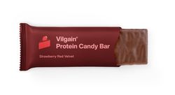 Vilgain Protein Candy Bar jahodový red velvet 60 g