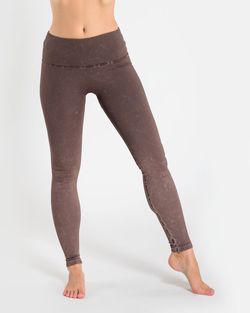 Vilgain Mineral Wash Seamless Leggings S cocoa martini