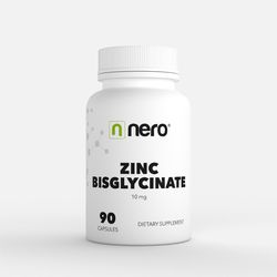 NERO | Zinek / Zinc BISGLYCINATE 90 kapslí / na 30 dní