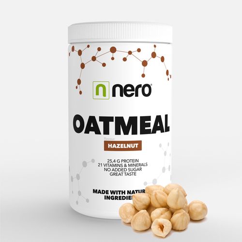 Nero OATMEAL Hazelnut / Lískový ořech 600g