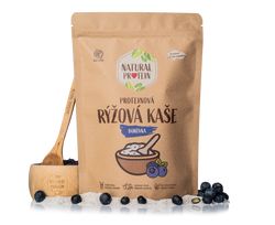 Proteinová ryžová kaše - Borůvka