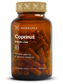 Coprinus - Hnojník - extrakt - 60 kapslí