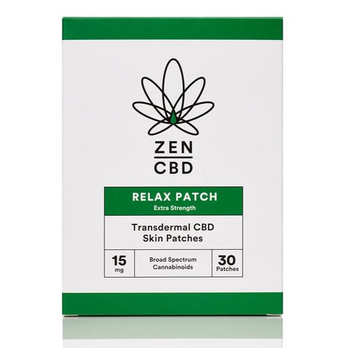 ZEN CéBéDé Transdermální náplasti Relax Extra Obsah: 30 ks