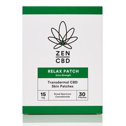 ZEN CéBéDé Transdermální náplasti Relax Extra Obsah: 30 ks