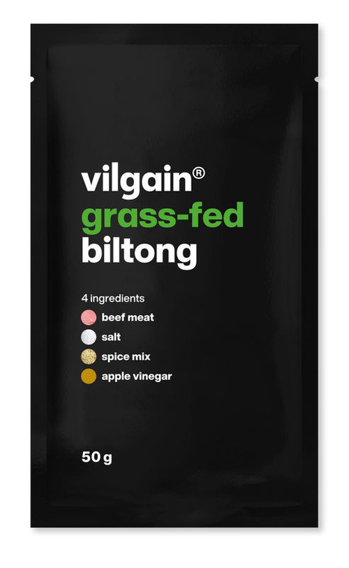 Vilgain Grass-Fed biltong – 50 g