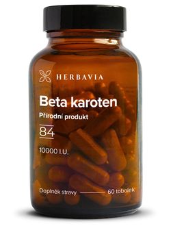 Beta karoten - přírodní produkt