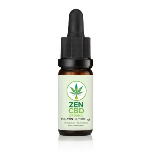 Zen CBD | Bio CBD kapky - 1500 mg (15%)