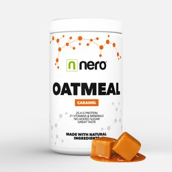 Proteinová instantní ovesná kaše Nero, Karamel, 600g, 12 porcí