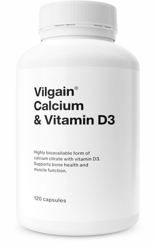 Vilgain Vápník + Vitamin D3 120 kapslí